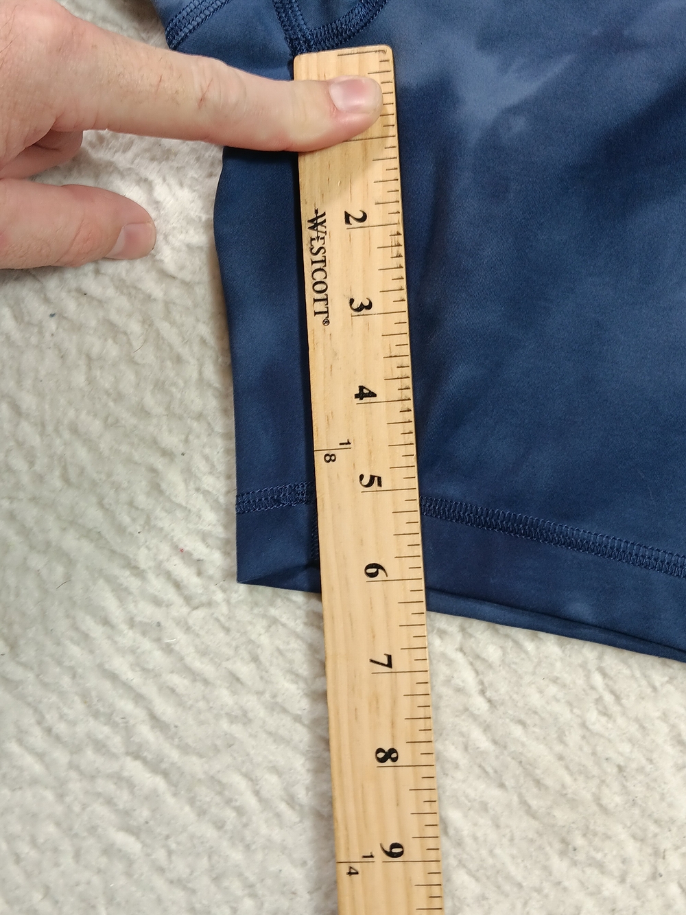 Lululemon Shorts Womens 6 Blue Wunder Train High-rise 6" Inseam Gym Lot Of 2 - Picture 13 of 15